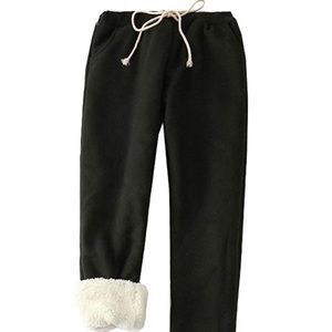 Sherpa Lined Sweatpants